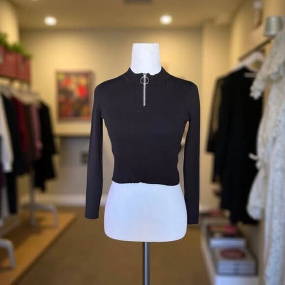 BLACK SWEATER - Picture 1 of 2